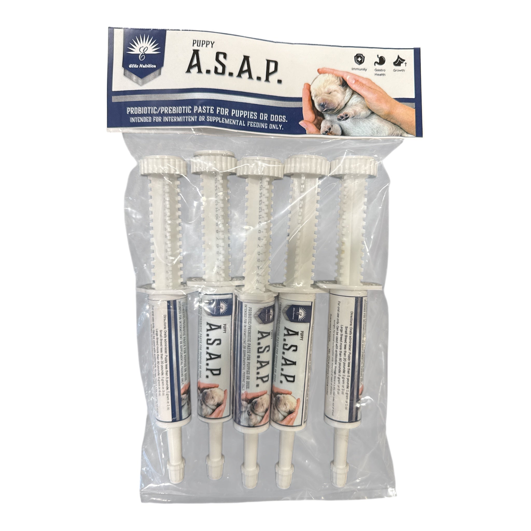 Elite Nutrition ASAP Puppy 5 pk
