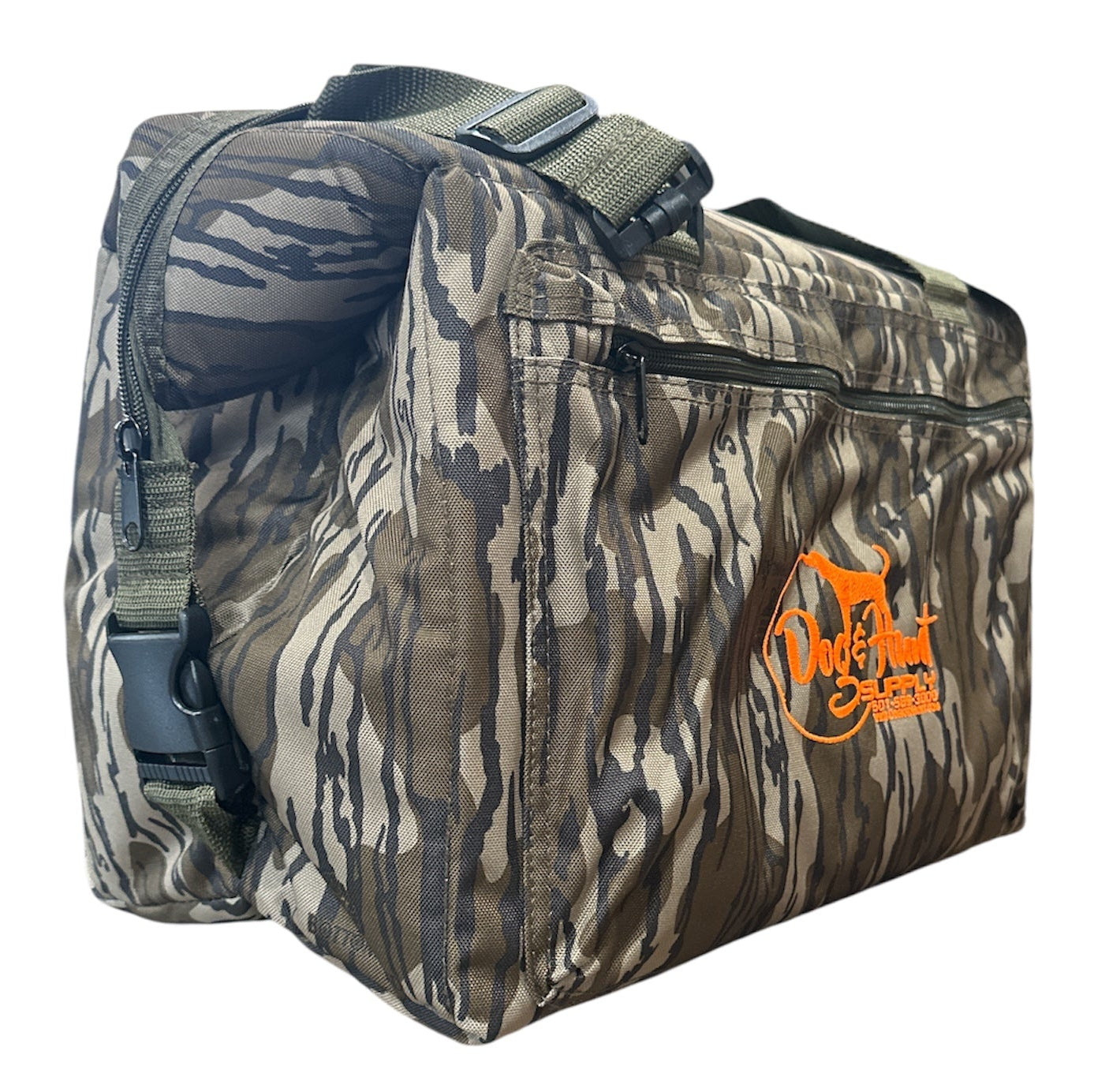 Dog and Hunt 24 Can Cooler - Bottomland Camo