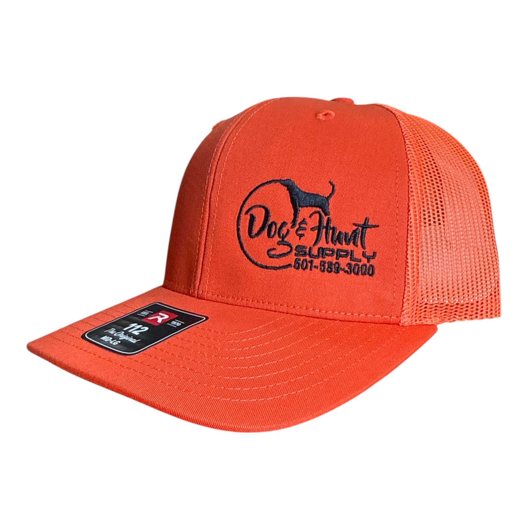 Dog and Hunt Orange w/ Orange Mesh Hat