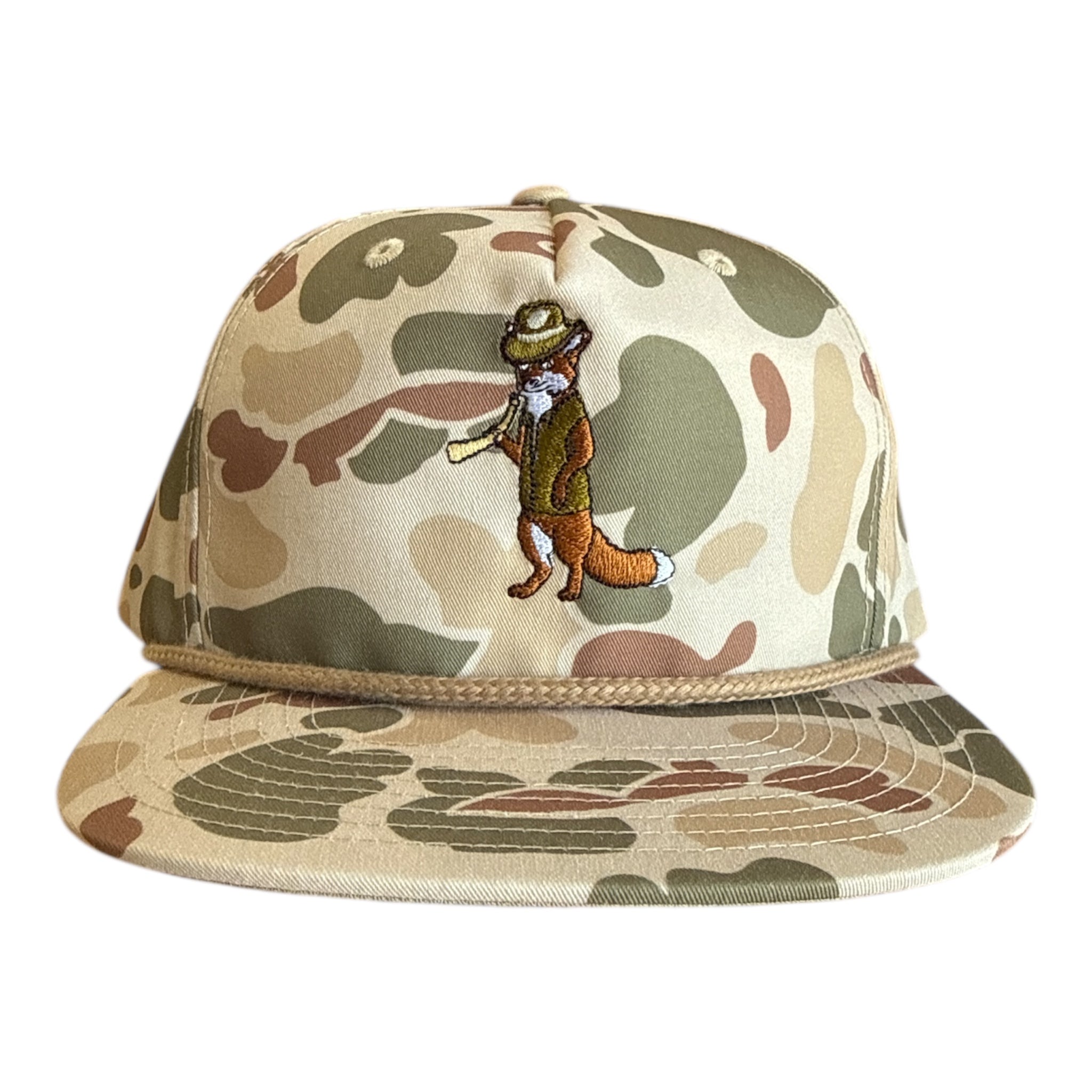 Dog and Hunt Fox Hunter Light Duck Camo Rope Hat