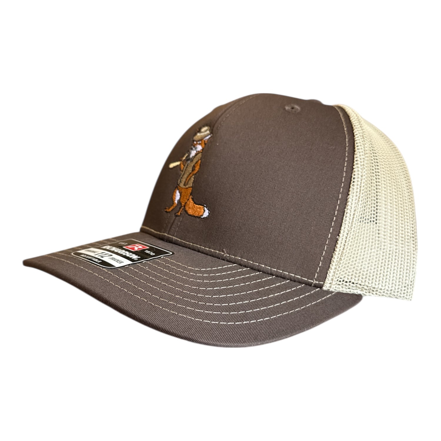 Dog and Hunt Fox Hunter Brown w/ Cream Mesh
