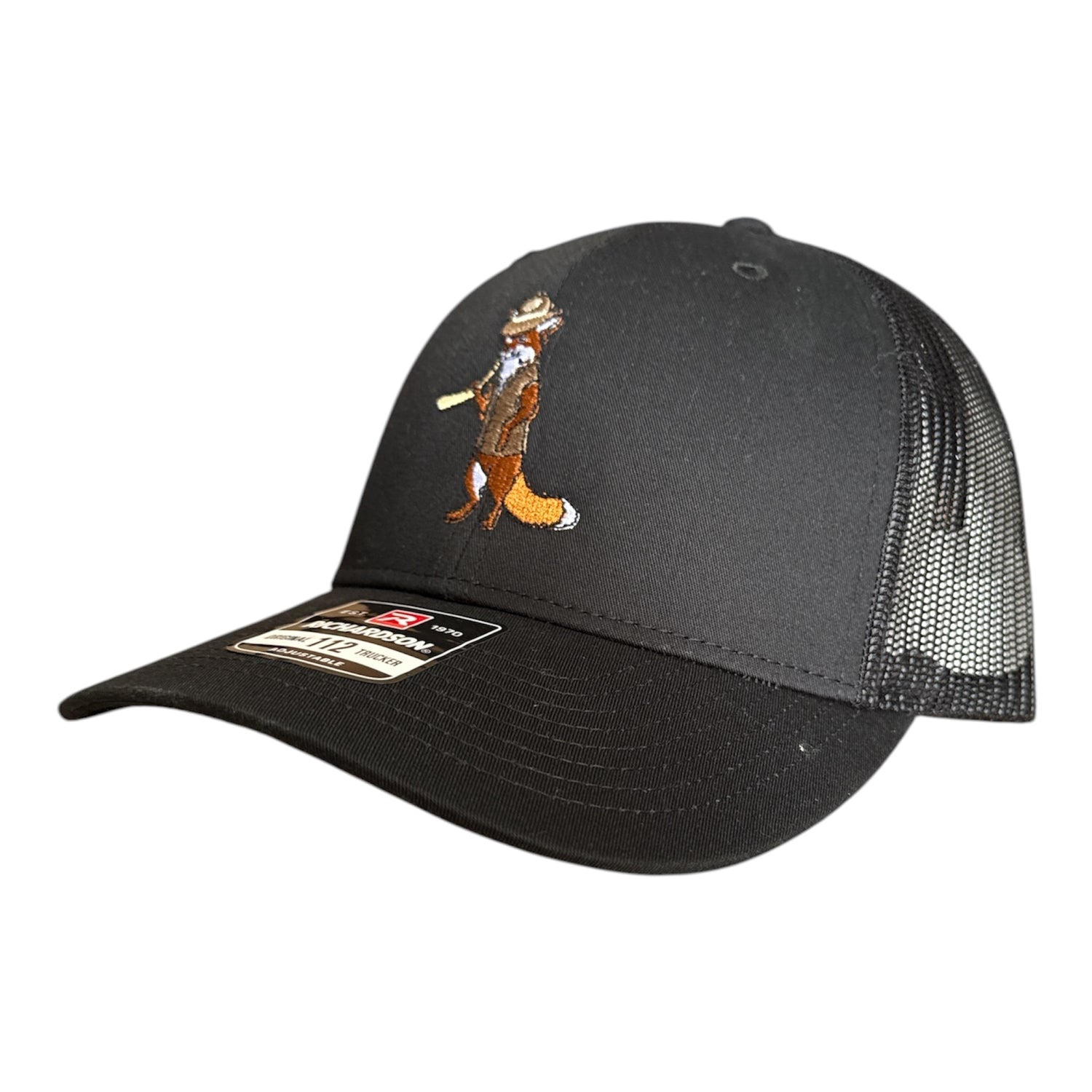 Dog and Hunt Fox Hunter Black w/ Black Mesh Hat