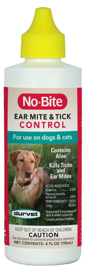 No-Bite Ear Mite & Tick Control