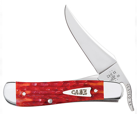 Case 42323 - Indian Paint Brush Bone Kinfolks Jig RussLock