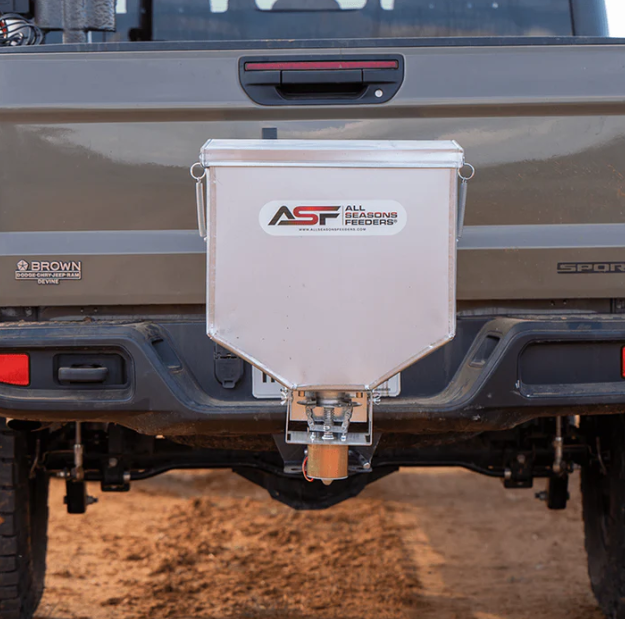 ASF Galvanized 50lb Road Feeder
