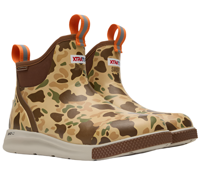 XtraTuf Men's Duck Camo Ankle Deck Boot Sport