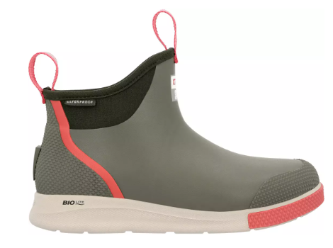 Women's XtraTuf Olive Green/Pink