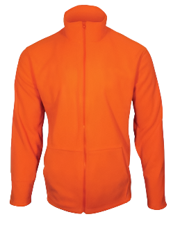 Dog and Hunt Youth Orange Fleece Jacket