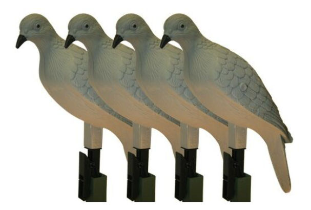 Mojo Clip on Dove Decoy (Set of 4)