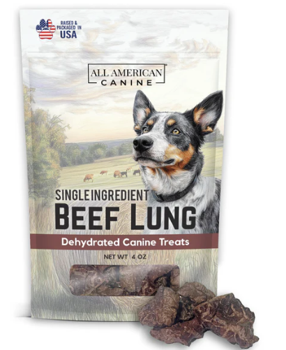 All American Canine - Dehydrated Beef Lung