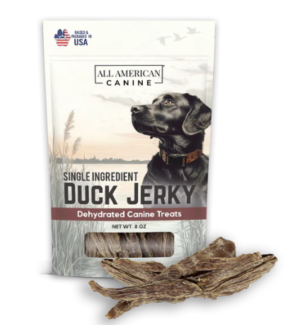 All American Canine - Dehdryated Duck Jerky