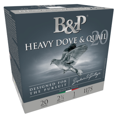 B&P Ammunition 20BD8 Heavy Dove & Quail 20Gauge 2.75" 1oz 8Shot