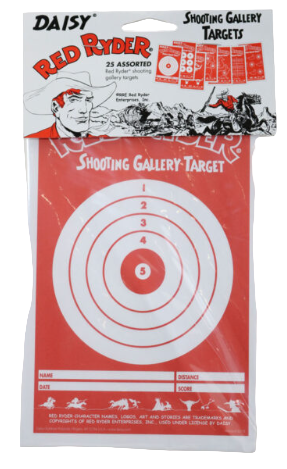 Red Ryder Gallery Targets