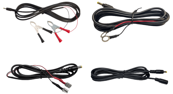 WiseEye 12v Battery Cord Kit
