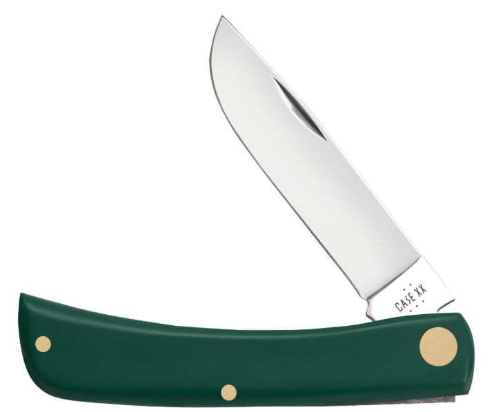 Case 64536 - Spruce Green Synthetic Smooth Sod Buster JR