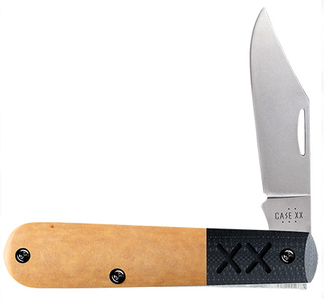 Case 53160 - Tan Richlite w/ Black G-10 Smooth XR Barlow