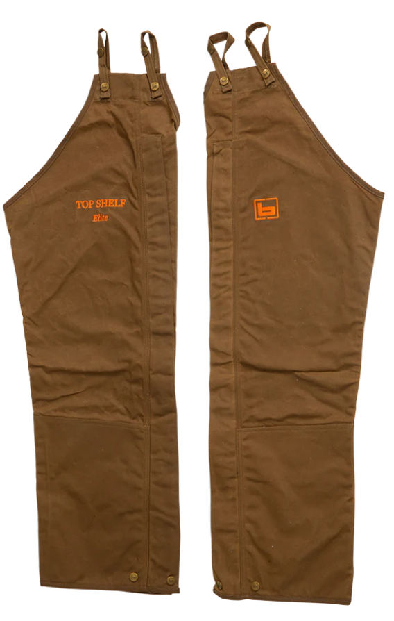 Banded Top Shelf Oil Cloth Chaps