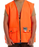 Dan's Kid's Blaze Orange Vest
