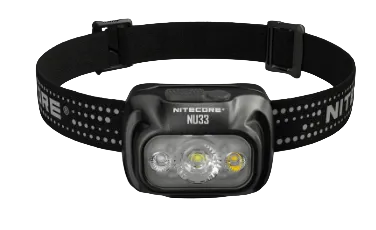 Nitecore NU33 700 Lumen LED Rechargeable Headlamp with White and Red Beams