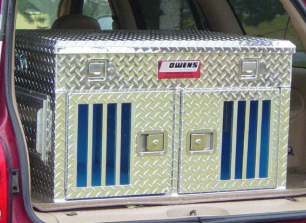 Owens Double Compartment Top Storage Dog Box 55018