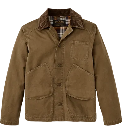 Filson Canvas Outfitter Jacket : Kangaroo