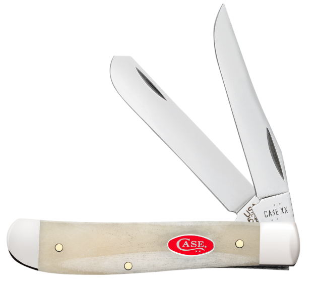 Case 14021 - Natural Bone Smooth Mini Trapper