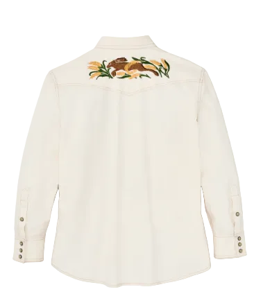 Filson Women's Embroidered Western Shirt