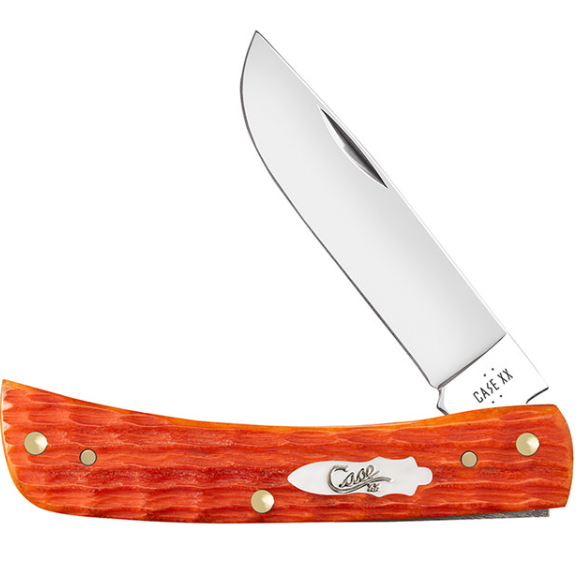 Case 57533 - Tequila Sunrise Bone Crandall Jig Sod Buster Jr