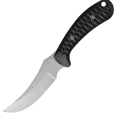 Case 30593- Black Burlap Laminate w/ Leather Sheath