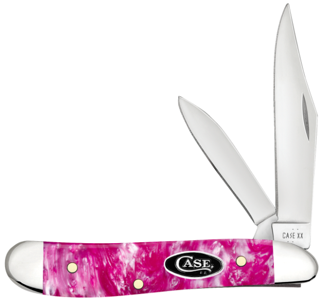 Case 16163 - Pink Crackle Kirinite Smooth Peanut
