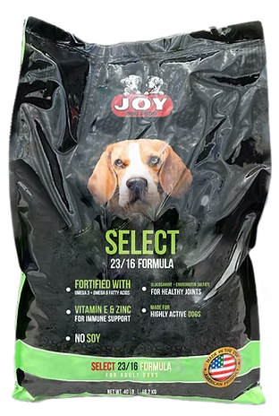 Joy Dog Food : Select 23/16