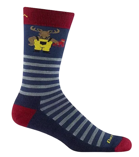 Darn Tough Men's Wildlife Crew Lightweight Lifestyle Sock - 6096