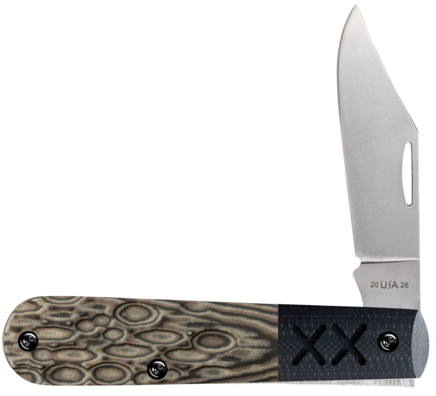 Case 53165 - Luna Ruchlite W/Blk G-10 Fossil Jig XR Barlow