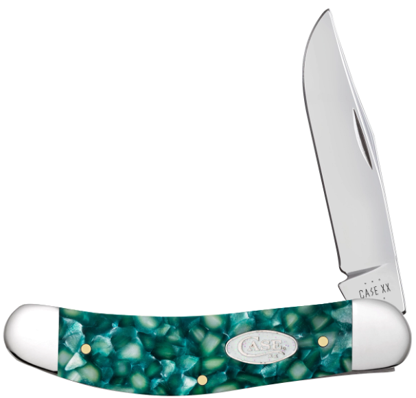Case 71385 - Green Kirinite Sparxx Tru-Sharp Sowbelly