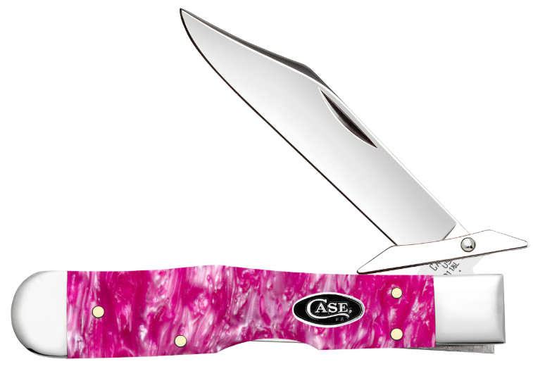 Case 16166 - Pink Crackle Kirinite Smooth Cheetah Cub