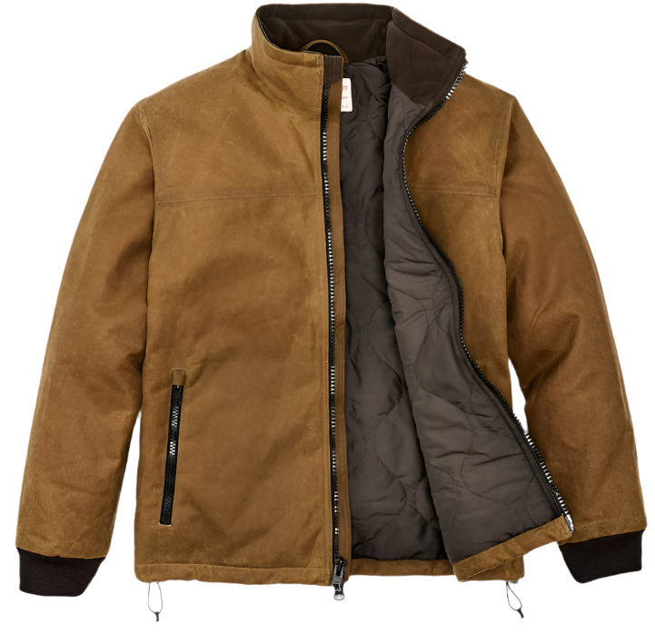 Filson Tin Cloth Primaloft Jacket Dark Tan