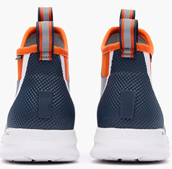 Xtratuf Men's Tailgate 6 in Ankle Deck Boot Sport Blue/Orange