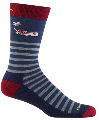 Darn Tough Men's Wildlife Crew Lightweight Lifestyle Sock - 6096