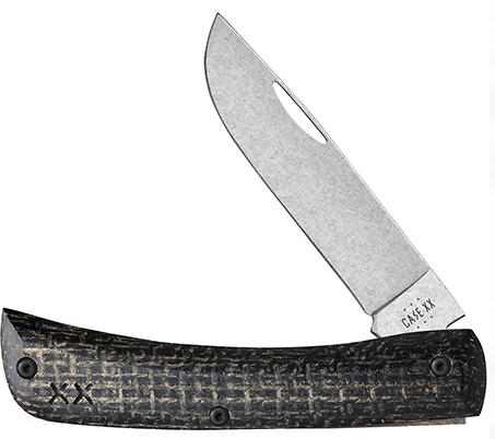 Case 66382 - Black Burlap Laminate/Day Glow Sod Buster Jr