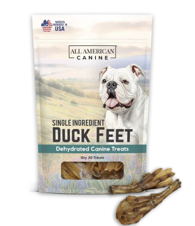 All American Canine - Dehydrated Duck Feet