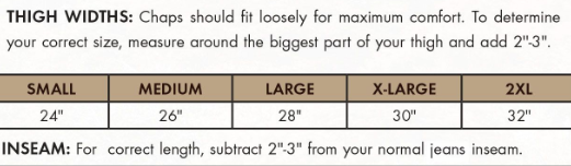 Yoder Snake Chap w/ Pro Buckle