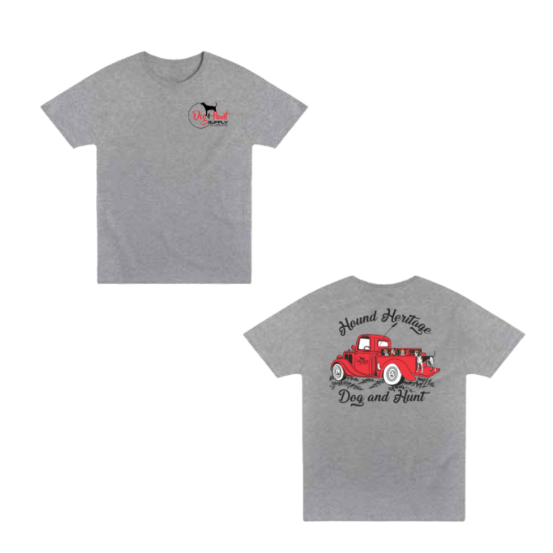 NEW Dog and Hunt Hound Heritage Red Truck T-Shirt