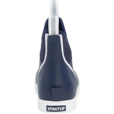 XtraTuf Men's 6in Ankle Deck Wheelhouse Boot - Navy