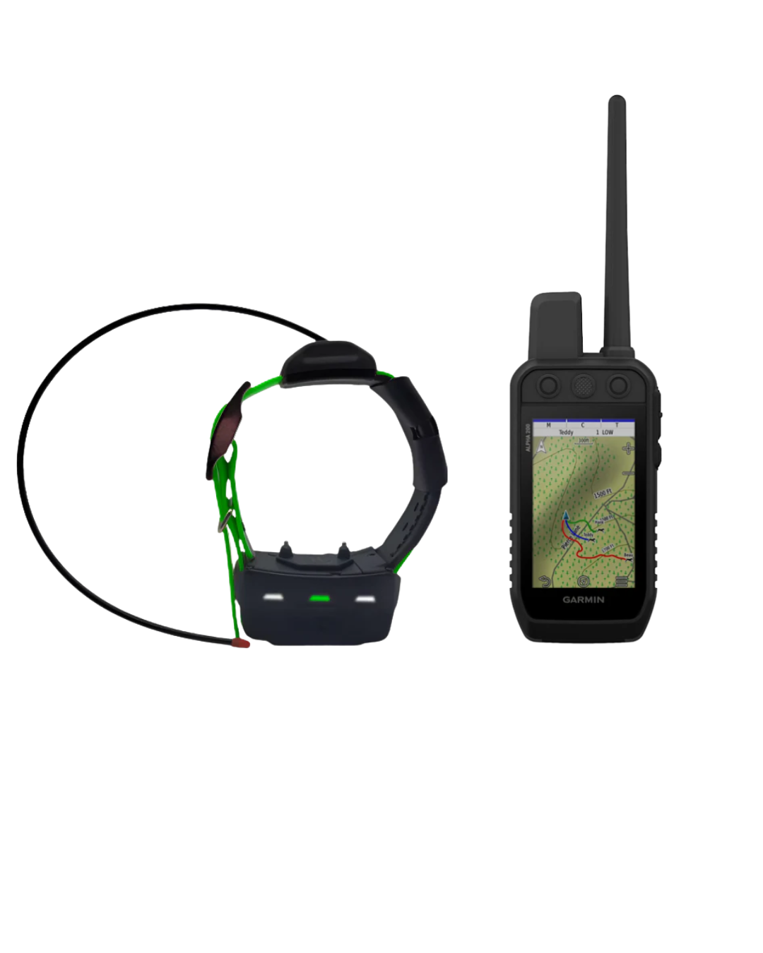 BRAND NEW Garmin Alpha 200 & NEW REFURBISHED TT15 Track & Train Bundle