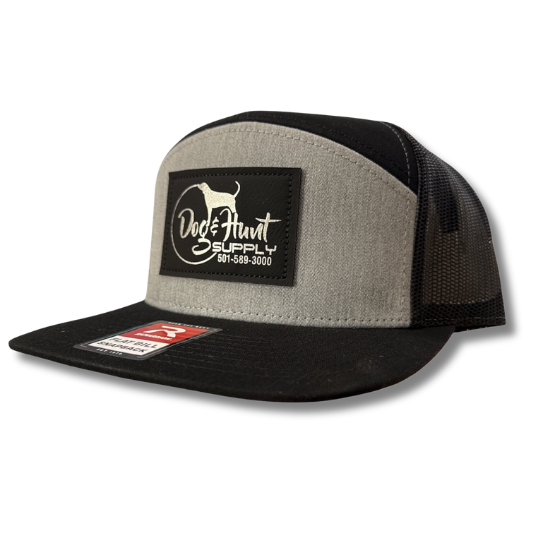 Dog and Hunt Black & Gray 5 Panel Hat