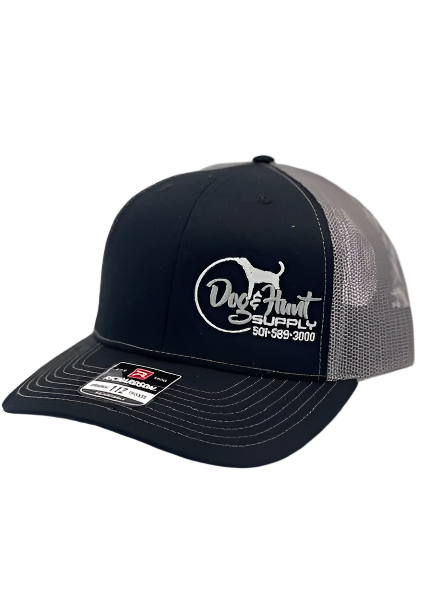 Dog and Hunt Black w/ Gray Mesh Hat