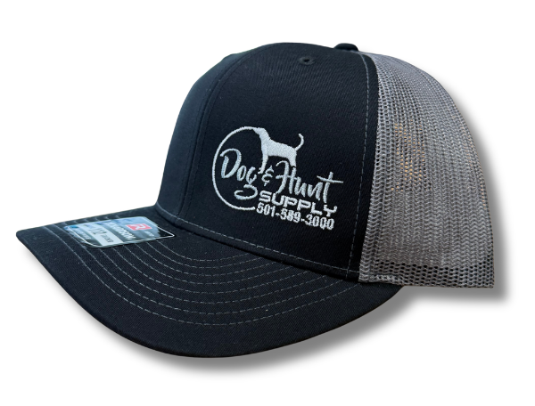 Dog and Hunt Black w/ Gray Mesh Hat