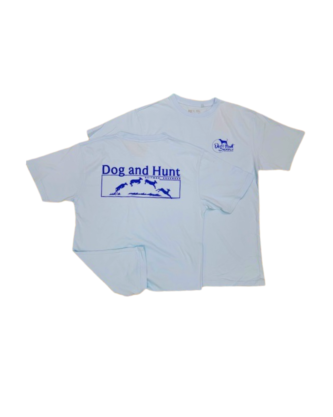 NEW Dog and Hunt Blue Jumping Deer T-Shirt