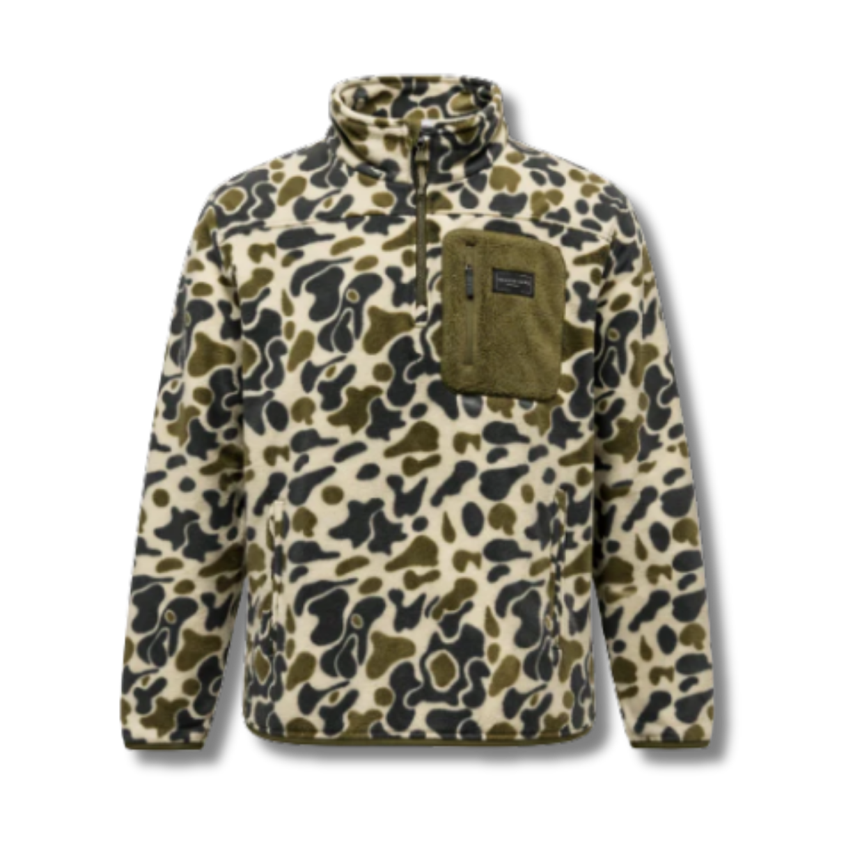 Heybo The Bluffs 1/4 Zip : Traditions Olive