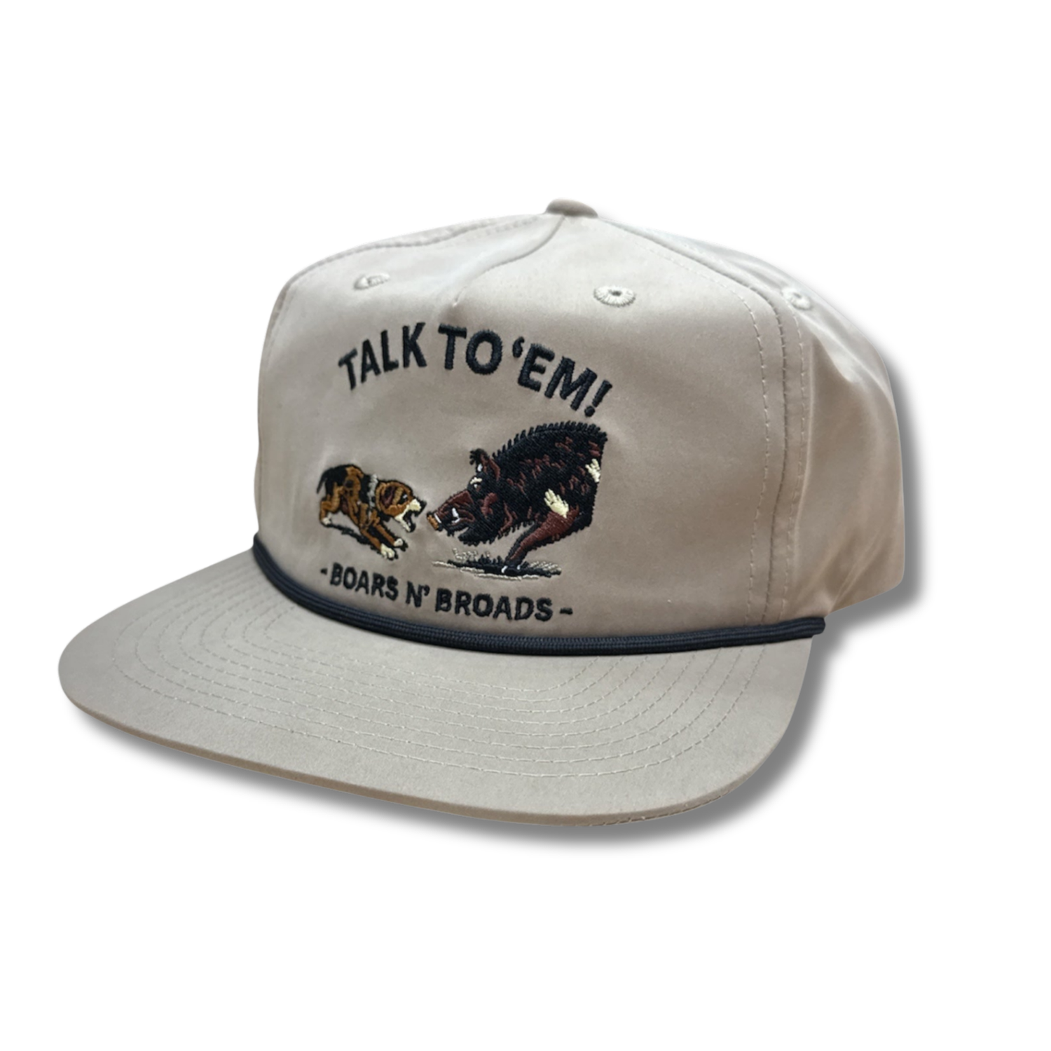 BNB Talk To 'Em Flat Bill Hat
